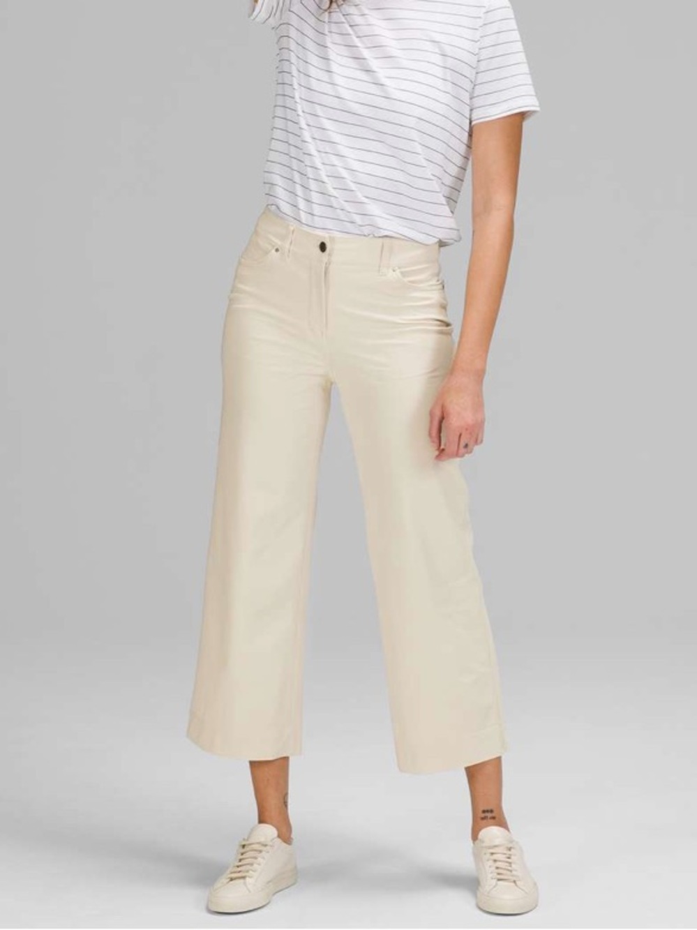 🍋Lululemon Wide-Leg Size 10 (30) Pants - White Opal 25”